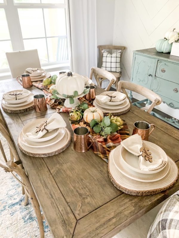 Fall Tablescape - Remington Ranch Farmhouse