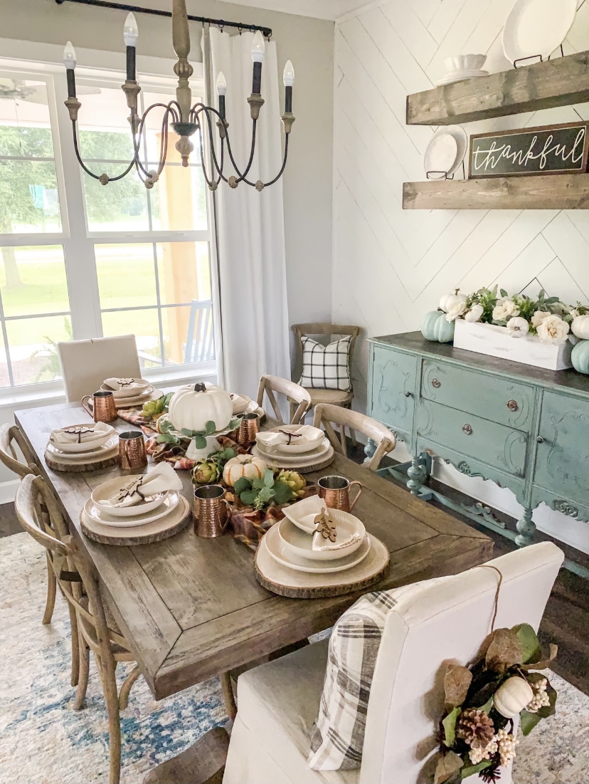 Fall Tablescape - Remington Ranch Farmhouse